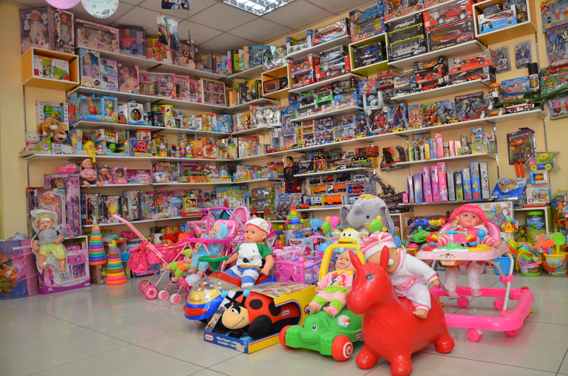 Exciting shopping at Toy Boat